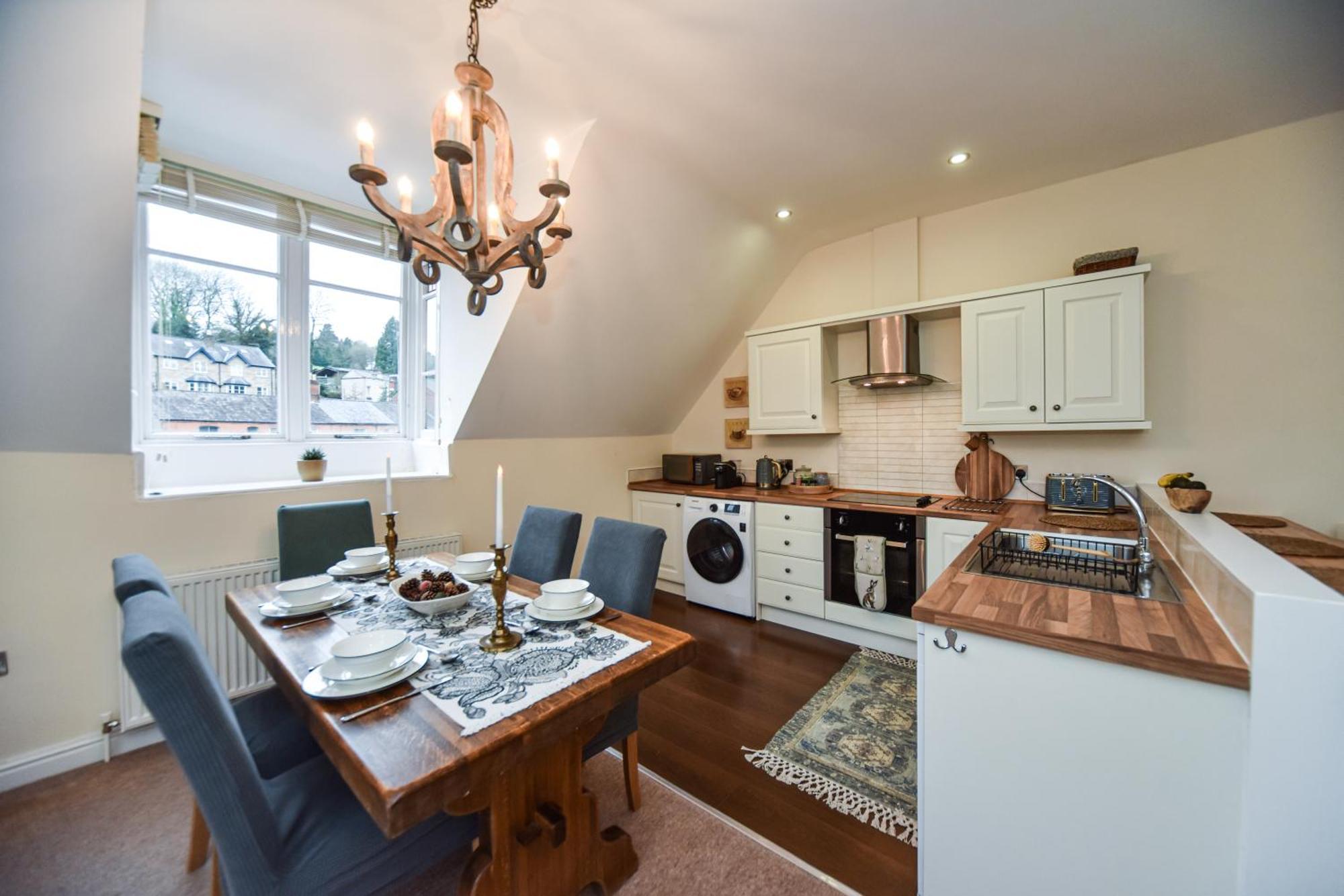 מטלוק Top Floor Double En-Suite Br Apartment Central Matlock מראה חיצוני תמונה